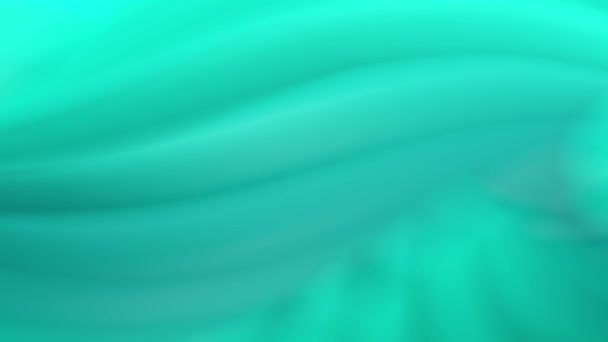Фон Синий Эффектом Тёмного Жёсткого Света Зеленым Рисунком Волн Напоминающим — стоковое видео
