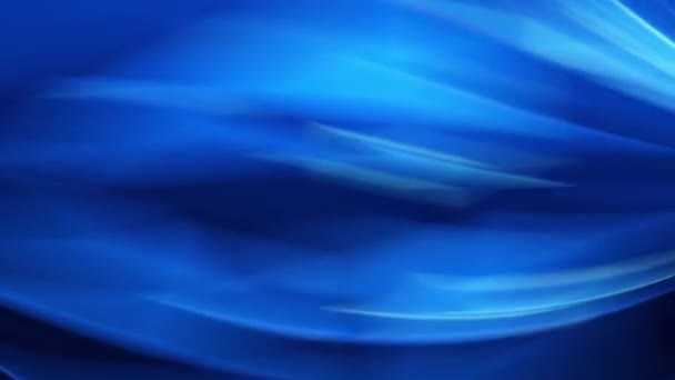 Голубой Фон Восковым Дизайном Свежие Обои Дня Размытое Сине Белое — стоковое видео