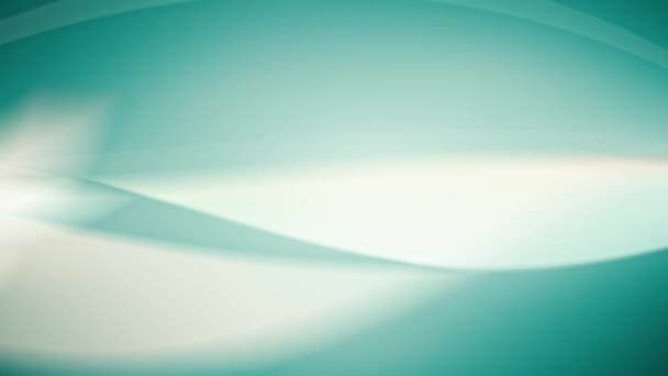 Abstraktní Modrá Bílá Vlna Design Pro Desktop Iphone Tapety Zeleném — Stock video