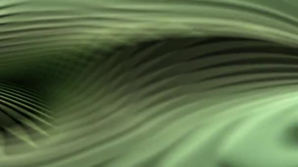Metin Üçgenler Dalgalar Desenler Yapraklar Girdaplar Gibi Elementlerle Soyut Yeşil — Stok video