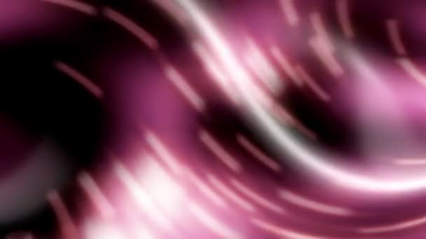 Fialové Pozadí Růžovým Světlem Rozmazanými Vzory Abstraktní Purpurovým Světlem Paprsky — Stock video