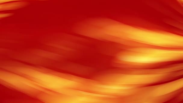 Een Rode Achtergrond Met Oranje Gele Patronen Van Abstracte Golvende — Stockvideo