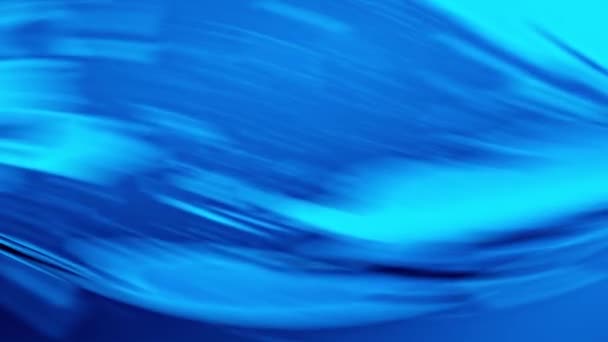 Blå Vattenvåg Havet Havet Blått Och Vattnet Blått Blå Vattenyta — Stockvideo
