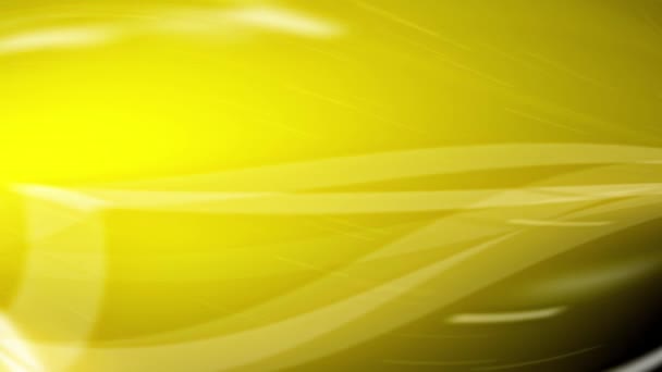 Текст Описує Жовтий Фон Протікаючим Світлом Ефектом Жовтого Світла — стокове відео