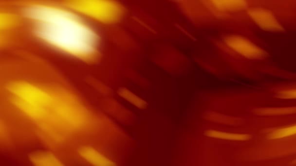 Los Patrones Rojo Amarillo Forman Fondos Abstractos Con Luces Borrosas — Vídeo de stock
