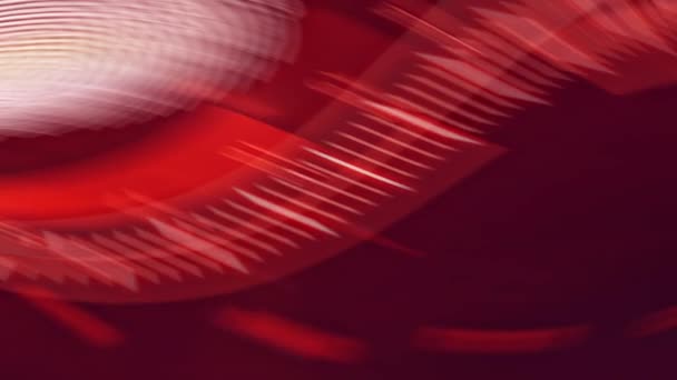 Абстрактний Червоний Фон Світловими Ефектами Спіральними Візерунками Розмитими Візерунками Включає — стокове відео