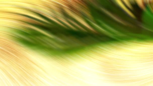 緑と黄色の抽象的な背景をフィーチャーし 緑の葉と緑と黄色の線と草の背景のぼやけた画像を含む鮮やかな写真 黄色と緑のパターンを示す追加の抽象的な背景 — ストック動画