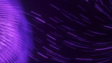 Üzerinde ışık çizgileri olan mor bir arkaplan.