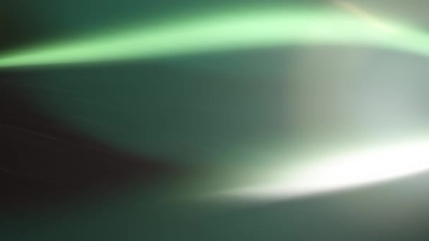 绿色和白色的背景 中间有明亮的灯光 — 图库视频影像