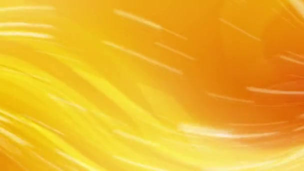 Fondo Amarillo Brillante Naranja Con Efecto Borroso — Vídeo de stock