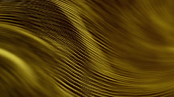 波状背景一种模糊的 黄色的背景 呈波浪状 — 图库视频影像