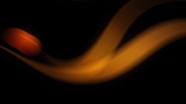 Turuncu ve sarı çizgileri olan koyu bir arka plan.