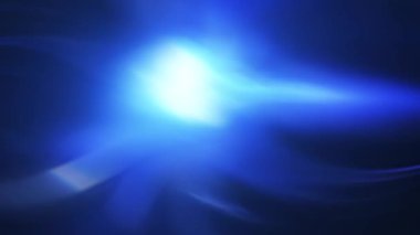 Ortasında parlak bir ışık olan mavi ve beyaz bir arka plan.