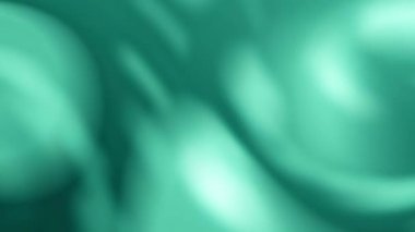 Ortasında bulanık yeşil bir nesne olan yeşil ve beyaz bir arkaplan