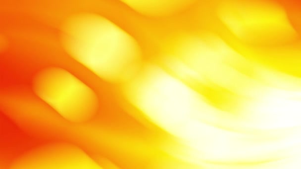 Ein Leuchtend Gelber Und Oranger Hintergrund Mit Einem Streifen Licht — Stockvideo
