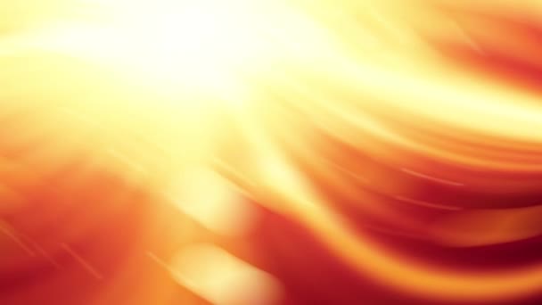 具有日落效果的明亮的橙色和黄色背景 — 图库视频影像