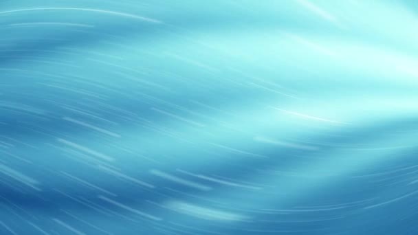 Modrobílá Oceánská Scéna Havarovanou Vlnou — Stock video