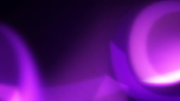 一种紫色和黑色的背景 中间有深紫色的圆圈 — 图库视频影像