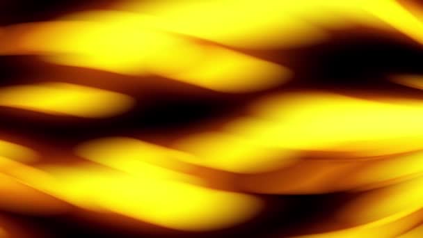 Een Wazige Gele Oranje Achtergrond Met Een Vuurachtig Effect — Stockvideo