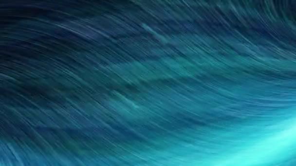 Blå Och Vita Havsvågorna Skapar Lugn Och Fridfull Atmosfär — Stockvideo
