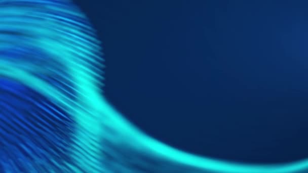 Ein Blau Weiß Animierter Hintergrund Mit Schliereneffekt — Stockvideo