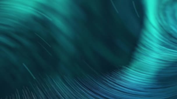 Blue Green Animated Background Swirling Motion — Stock Video