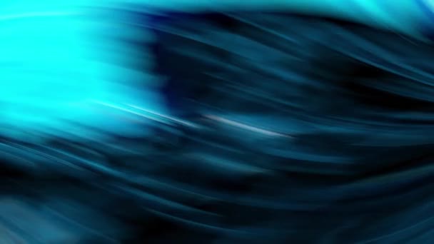 宇宙飞船蓝色和黑色模糊的背景 — 图库视频影像