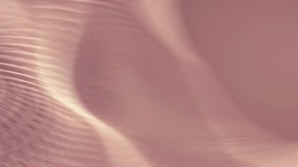 Ein Rosa Weiß Gestreifter Hintergrund Mit Einem Verschwommenen Bild Einer — Stockvideo