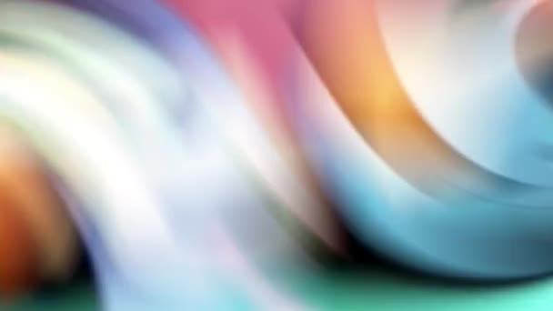 色彩斑斓 色彩斑斓的漩涡产生了迷人的视觉效果 — 图库视频影像