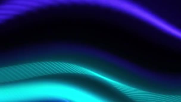 モーションブラーの紫と青の色の波 — ストック動画