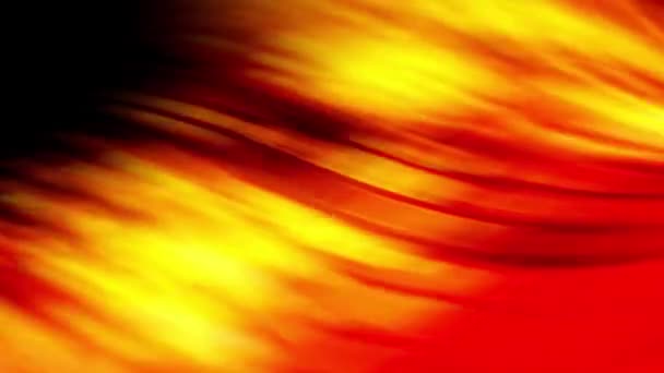 明亮的橙色和黄色的火灾背景 — 图库视频影像