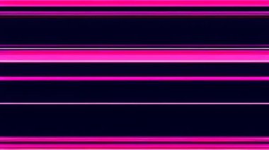 Siyah arkaplanda pembe ve mor çizgili çizgiler.