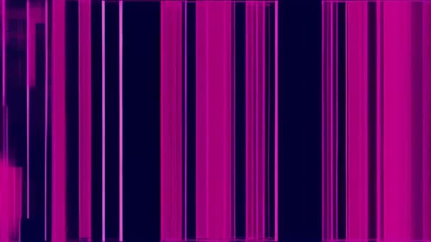 ピンクと紫色のストライプの光沢のある静的な満たされた背景 — ストック動画