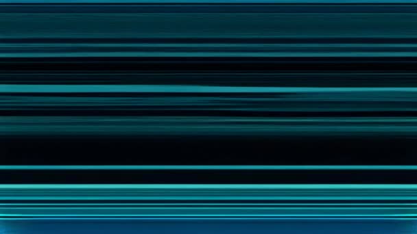 グリッチ効果のある青と緑のストライプの背景 — ストック動画