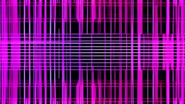 紫色和黑色条纹背景 — 图库视频影像