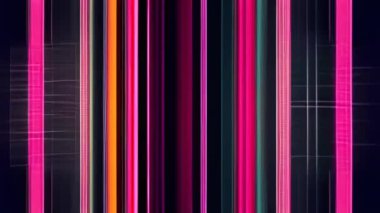 Bozuk gürültü efektli bir dijital televizyon ekranı