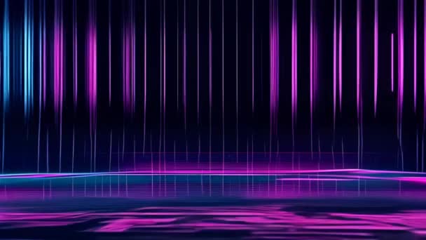紫色和蓝色的闪光背景 — 图库视频影像