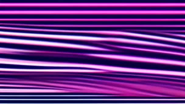 Una Imagen Rayas Púrpura Rosa Con Efecto Fallido — Vídeos de Stock