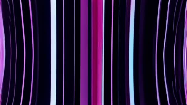 Una Imagen Rayas Púrpura Azul Con Efecto Fallido — Vídeo de stock