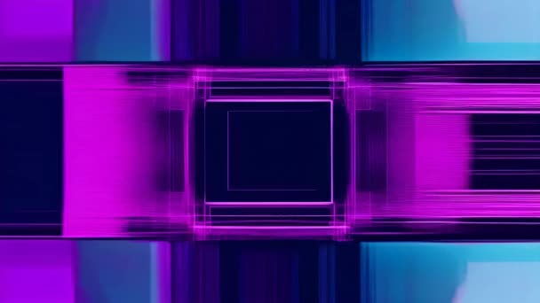 Una Imagen Color Púrpura Azul Con Mucho Ruido — Vídeos de Stock