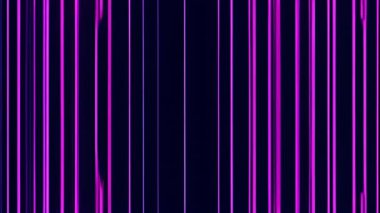 Ekranda mor ve siyah dijital gürültü