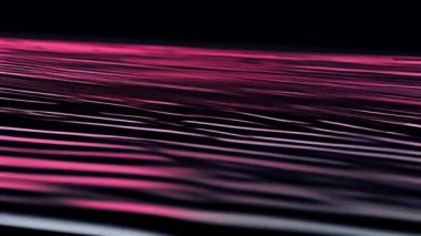 Ekranda pembe ve siyah bir kusurlu efekt