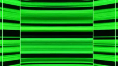 Parlak, titrek bir sesi olan yeşil ekran