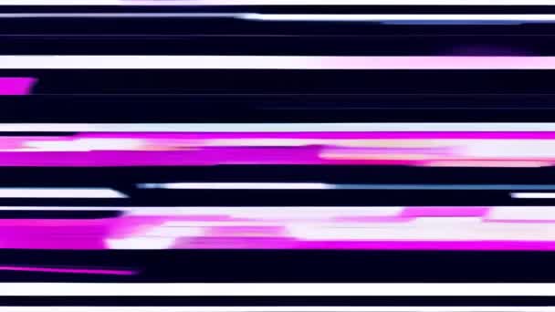 Una Imagen Fallida Con Colores Púrpura Negro — Vídeo de stock