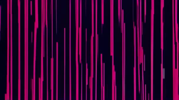 Глянцеве Зображення Рожевими Фіолетовими Смугами — стокове відео