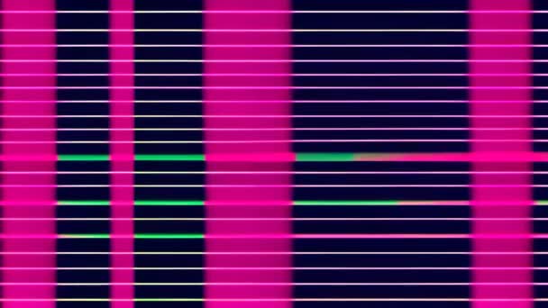 ピンクと紫色のバックグラウンドの光沢のあるカラフルなデザイン — ストック動画