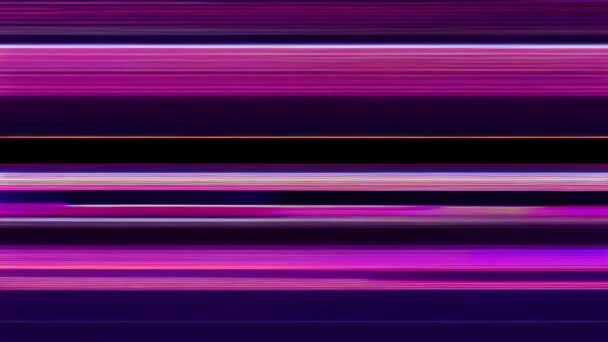 パープルとピンクのバックグラウンドの光沢のあるカラフルなスクリーン — ストック動画