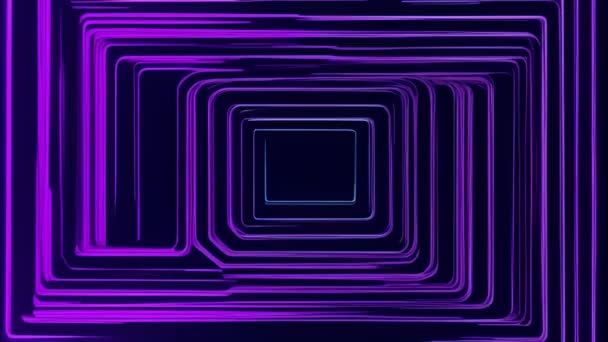 Фіолетовий Чорний Глянсовий Дизайн Екрані — стокове відео