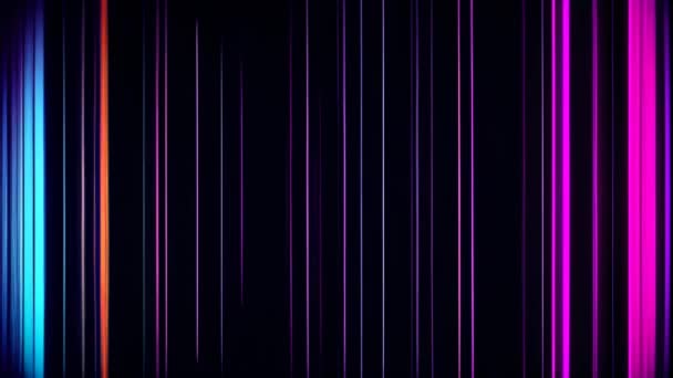 Фіолетовий Рожевий Смугастий Фон Глянцевим Ефектом — стокове відео
