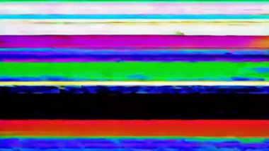 dijital sinyal kesintisi, statik görsel hata senfonisi